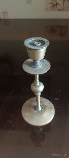 Подсвечник латунный