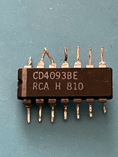 Микросхема CD4093BE (цена за 1шт)