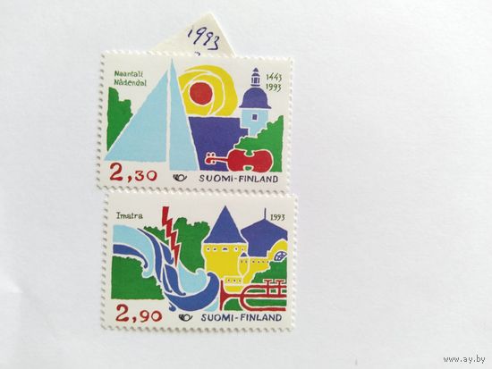 Финляндия 1993  2 м