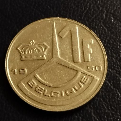 Бельгия 1 франк 1990г.
