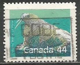 Канада. Морж. 1989г. Mi#1118.