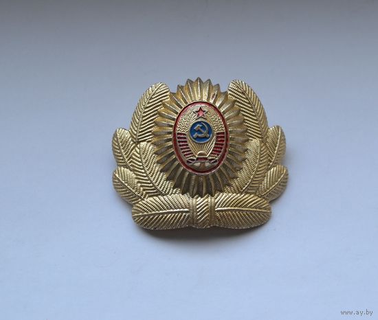 Кокарда МВД СССР.