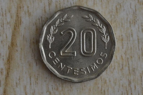 Уругвай 20 сентесимо 1981
