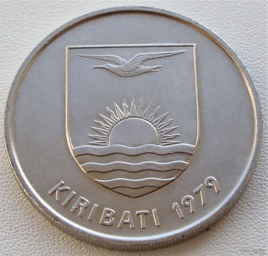 Кирибати. 50 центов 1979 год KM#6 "Орех пандауса"  Тираж: 20.000 шт