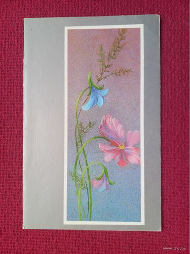 С Днем 8 Марта! Можаева 1989 г. Двойная. Чистая.