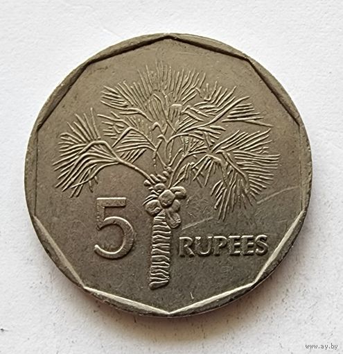 Сейшелы 5 рупий, 2000