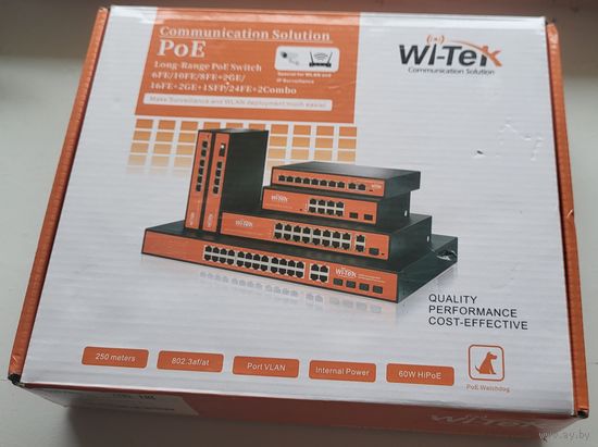 PoE коммутатор Wi-TEC WI-PS210H 10 портов