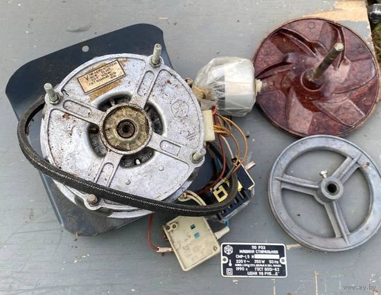 Электродвигатель АД-180-4 стиральной машины СМР-1,5 и запчасти