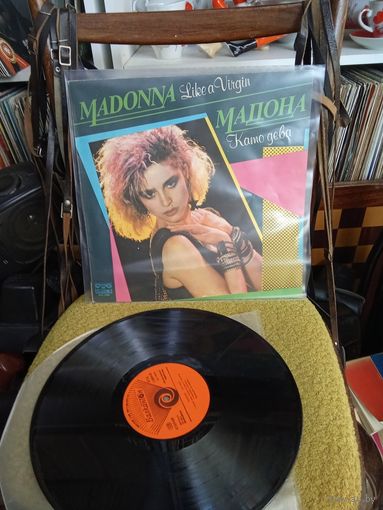 Madonna Like a Virgin Виниловая пластинка LP