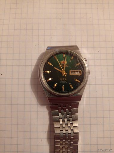 Часы Ориент автоподзавод рабочие с рубля без мпц!