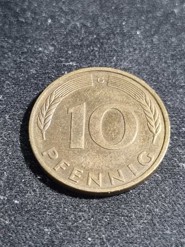 ФРГ 10 пфеннигов 1995 G