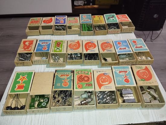 Радиодетали СССР новые