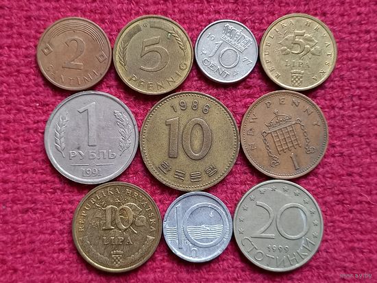 Лот монет Мира