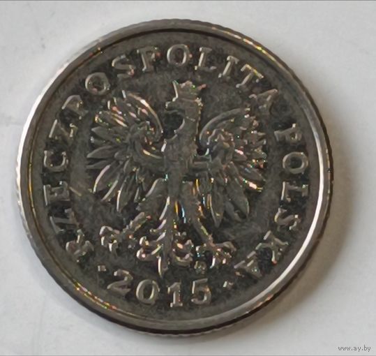Польша. 50 грошей  2015 года.
