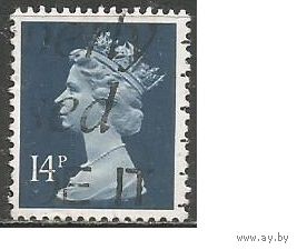 Британия. Королева Елизавета II. 1988г. Mi#1162.