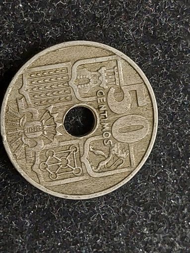 50 сантимов испания 1949