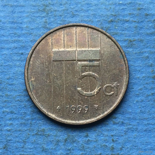 Нидерланды 5 центов 1999
