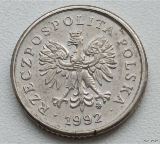 Польша. 10 грошей 1992 года.