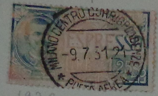 Король Виктор Эммануил III . Италия. Дата выпуска:1926-09-20