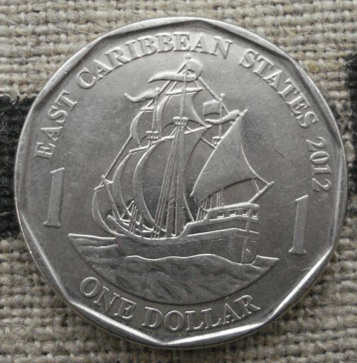 1 доллар 2012 Восточные Карибы