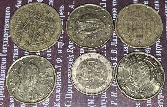 БИГ РАСПРОДАЖА центов ЕС. Аук с рубля. Читайте ОПИСАНИЕ ;)