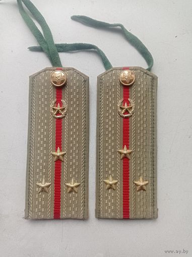 Погоны рубашечные офицера пехоты