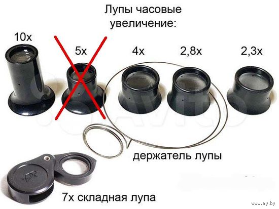 Лупа часовая ювелирная ЛЧ СССР