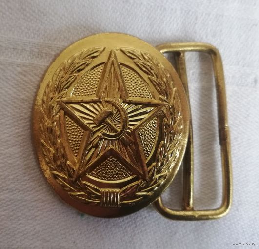 Пряжка парадного офицерского ремня ВС СССР