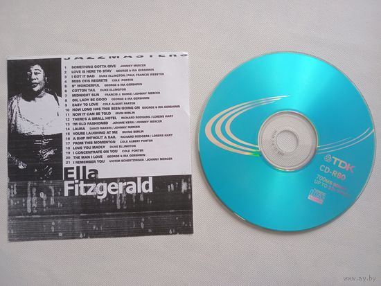 (CD -R)  Ella Fitzgerald - Jazzmasters