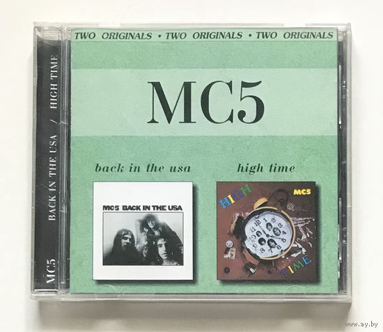 Audio CD, MC 5 – BACK IN THE USA / HIGH TIME  – 1970/1971