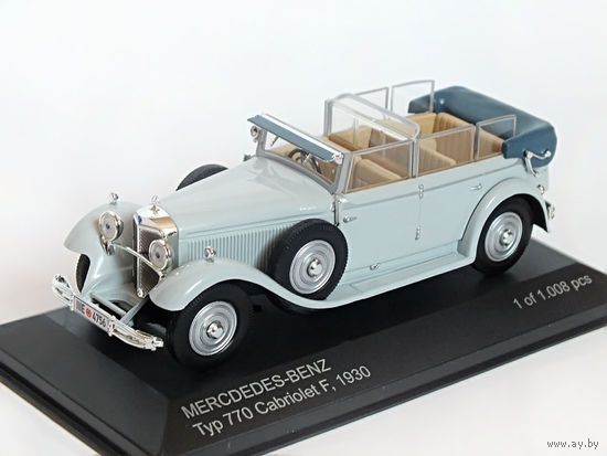 Mercedes Benz 770 Cabriolet F (1930) - Whitebox, 1:43