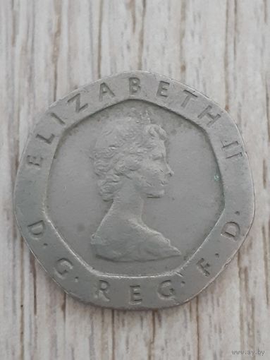 20 пенсов 1982, Гернси