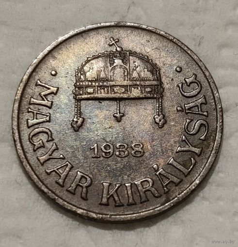 Венгрия 1 филлер, 1938 (2-12-173)