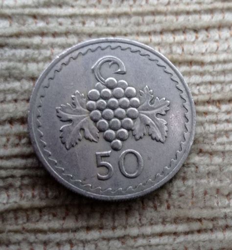 Werty71 Кипр 50 милей милс центов 1963 1960