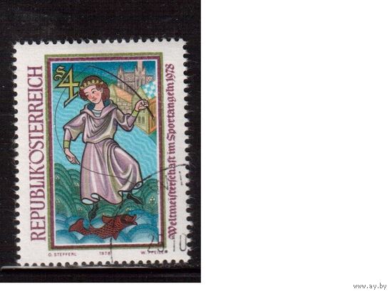 Австрия-1978,(Мих.1584) гаш., Искусство,