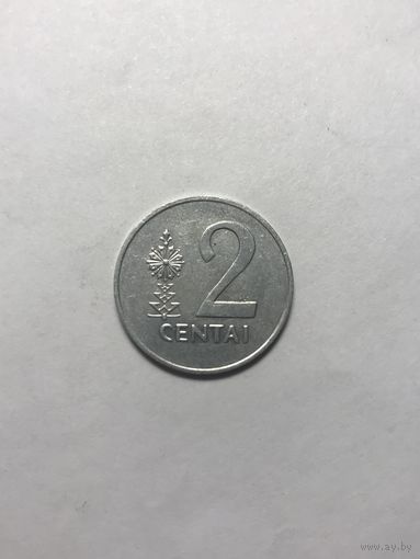 2 цента 1991 Литва