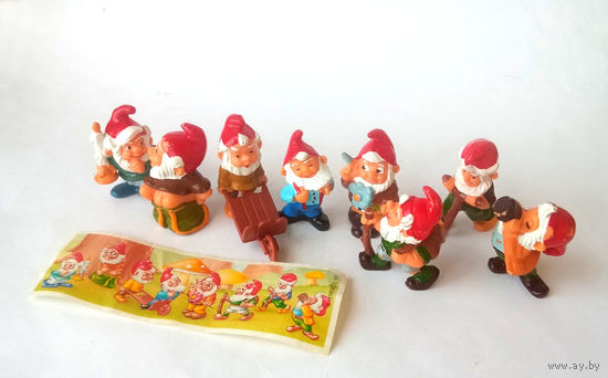 Киндер Сюрприз, Kinder. Лесные гномы. 1990 г. + вкладыш.
