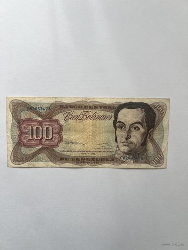 Венесуэла. 100 Боливаров.  1992 год. С82663477