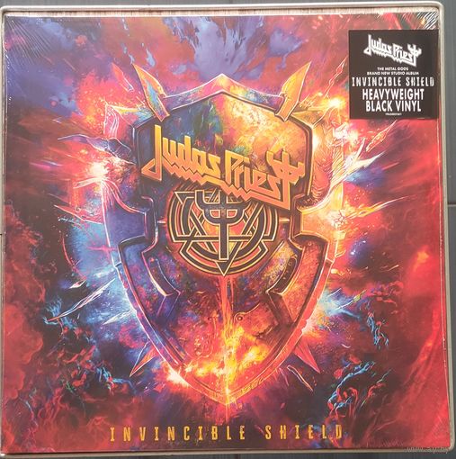 JUDAS PRIEST - Invincible Shield 2024 Columbia/Sony Music Europe Mint 2 LP