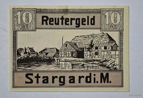 1922 год 10 пфеннигов Германия нотгельд