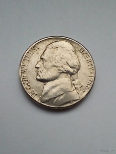 США 5 центов 1986 Р