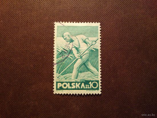 Польша 1947 г.Жнец./44а/