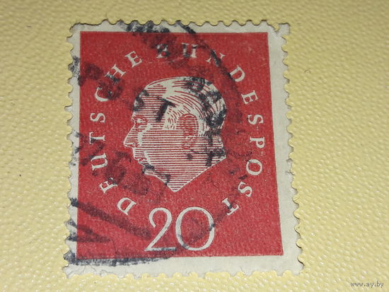 Германия ФРГ 1959 Стандарт. Теодор Хойс