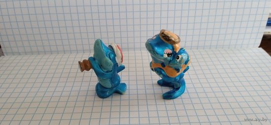 Коллекционные игрушки из Киндер сюрприза. Акулы, 1995г. 15