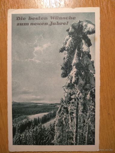 Открытка старая. Третий рейх. Фельдпочта.1940 г.