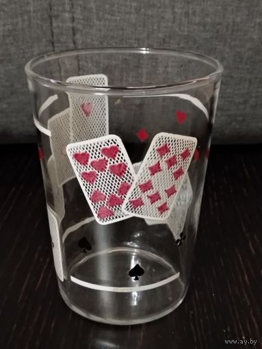 Стакан Игральные карты 70-хгг