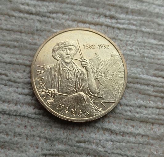 Werty71 Польша 2 злотый 2005 Художники Польши 19-20 века - Тадеуш Маковский