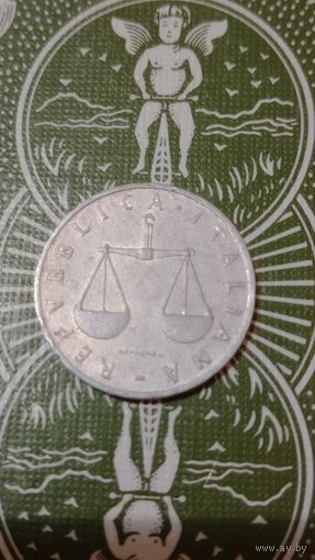 Италия 1 лира 1952