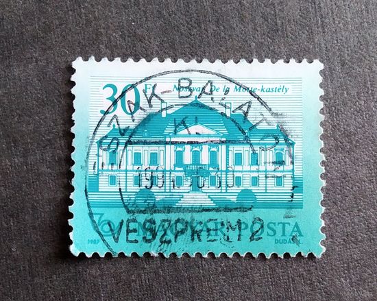 Марка Венгрия 1987 год Архитектура