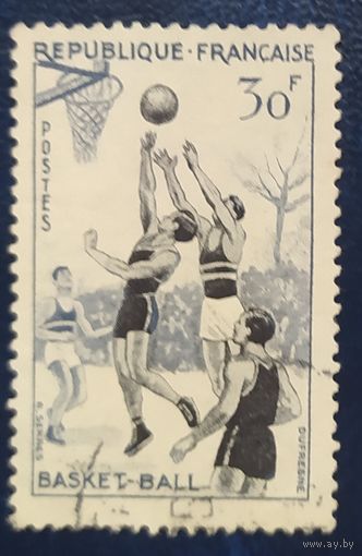 Франция 1956  баскетбол 1 из 4